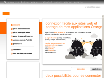 openid.orange.fr website preview