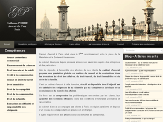 gpierreavocat.fr website preview
