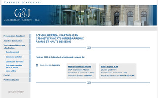 gsj-avocats.fr website preview