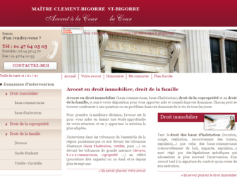 avocat-clement-bigorre.com website preview