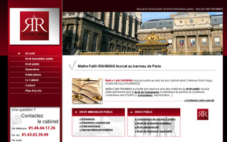 avocats-rahmani-dulcina.com website preview