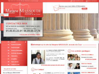 avocat-massoudi.com website preview