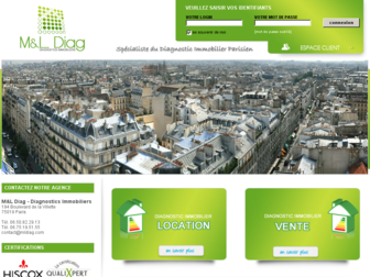 mldiag.com website preview