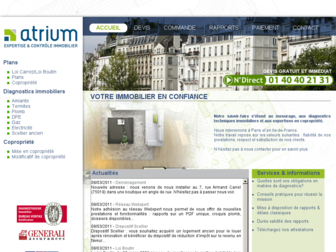 atrium-expertise.fr website preview