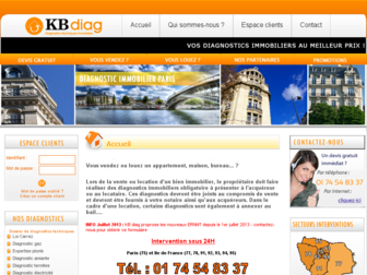 kbdiag.com website preview