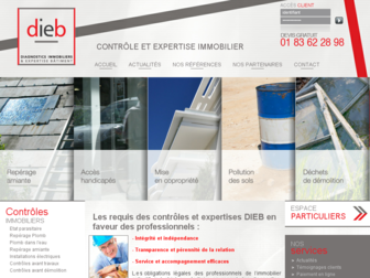 dieb.fr website preview