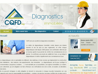 cqfd-diagnostic.fr website preview