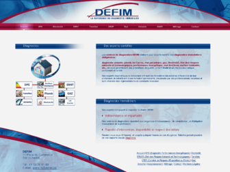 defim-paris.fr website preview