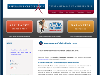 assurance-credit-paris.com website preview