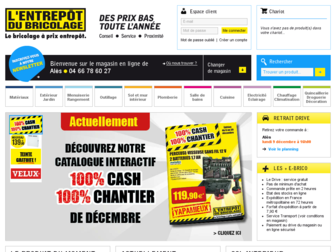 ales.e-bricodrive.fr website preview