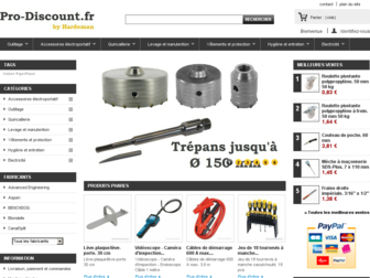 pro-discount.fr website preview