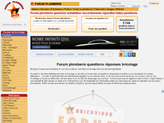 forum-plomberie.com website preview