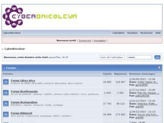 cyberbricoleur.fr website preview