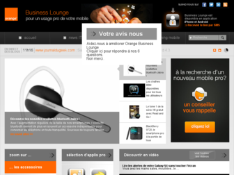 businesslounge.orange.fr website preview