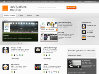 applications-mobiles.orange.fr website preview