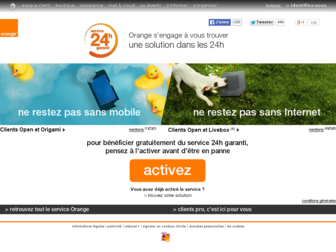 service24.orange.fr website preview