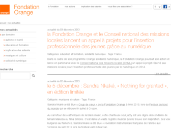 blogfondation.orange.com website preview