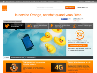 satisfait.orange.fr website preview
