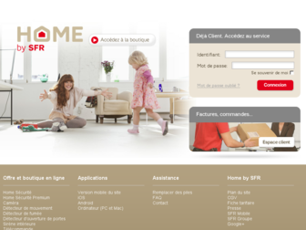 home.sfr.fr website preview