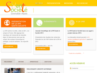 sfr-sante-societe.net website preview