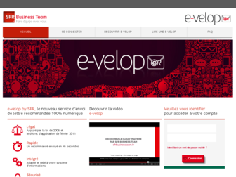 evelopbysfr.fr website preview