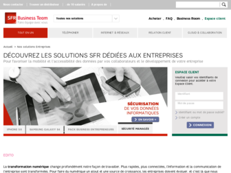 pme.sfrbusinessteam.fr website preview