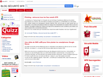 blog-securite.sfr.fr website preview