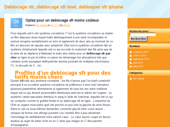 debloquer-facile.com website preview