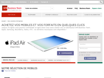 store.sfrbusinessteam.fr website preview