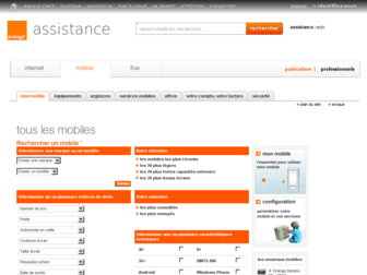 touslesmobiles.orange.fr website preview