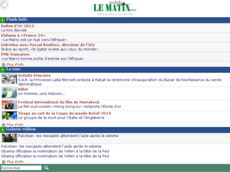 mobile.lematin.ma website preview