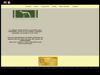 patrick-randi.com website preview