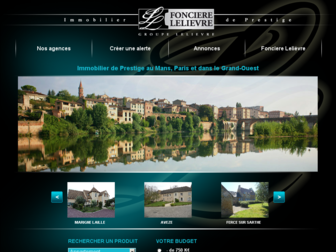 fonciere-lelievre-prestige.com website preview