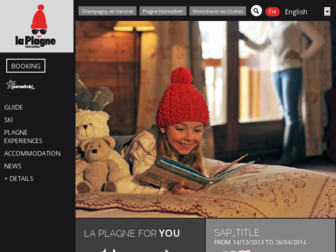 la-plagne.com website preview