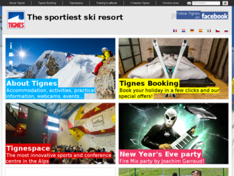 tignes.net website preview