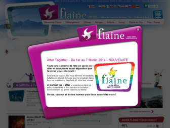 flaine.com website preview