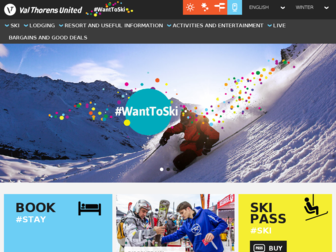 valthorens.com website preview