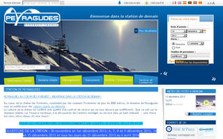 peyragudes.com website preview