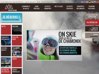 chamonix.com website preview