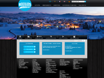 lesrousses.com website preview