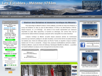 estables.mezenc.eu website preview