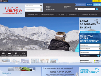 valfrejus.com website preview