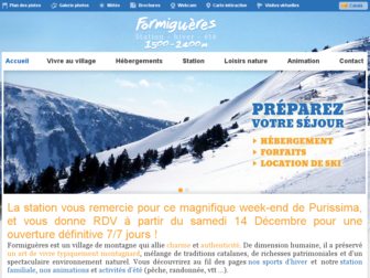 formigueres.fr website preview