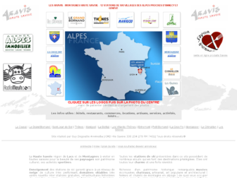 aravis-haute-savoie.fr website preview