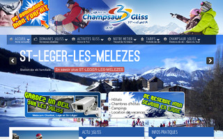 champsaur3gliss.com website preview