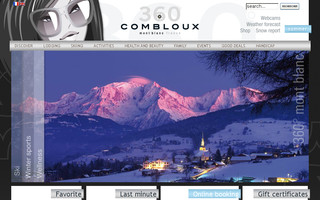 combloux.com website preview