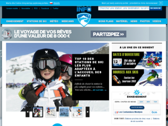 skiinfo.fr website preview