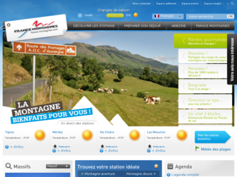 ete.france-montagnes.com website preview