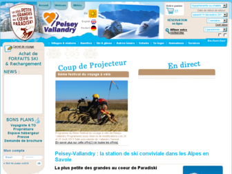 peisey-vallandry.com website preview