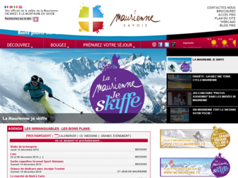 maurienne-tourisme.com website preview